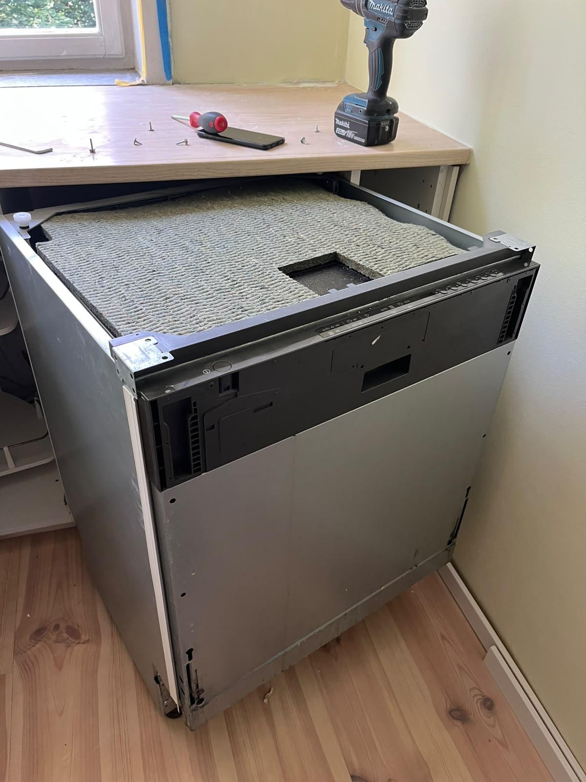 Inbyggd diskmaskin 60cm