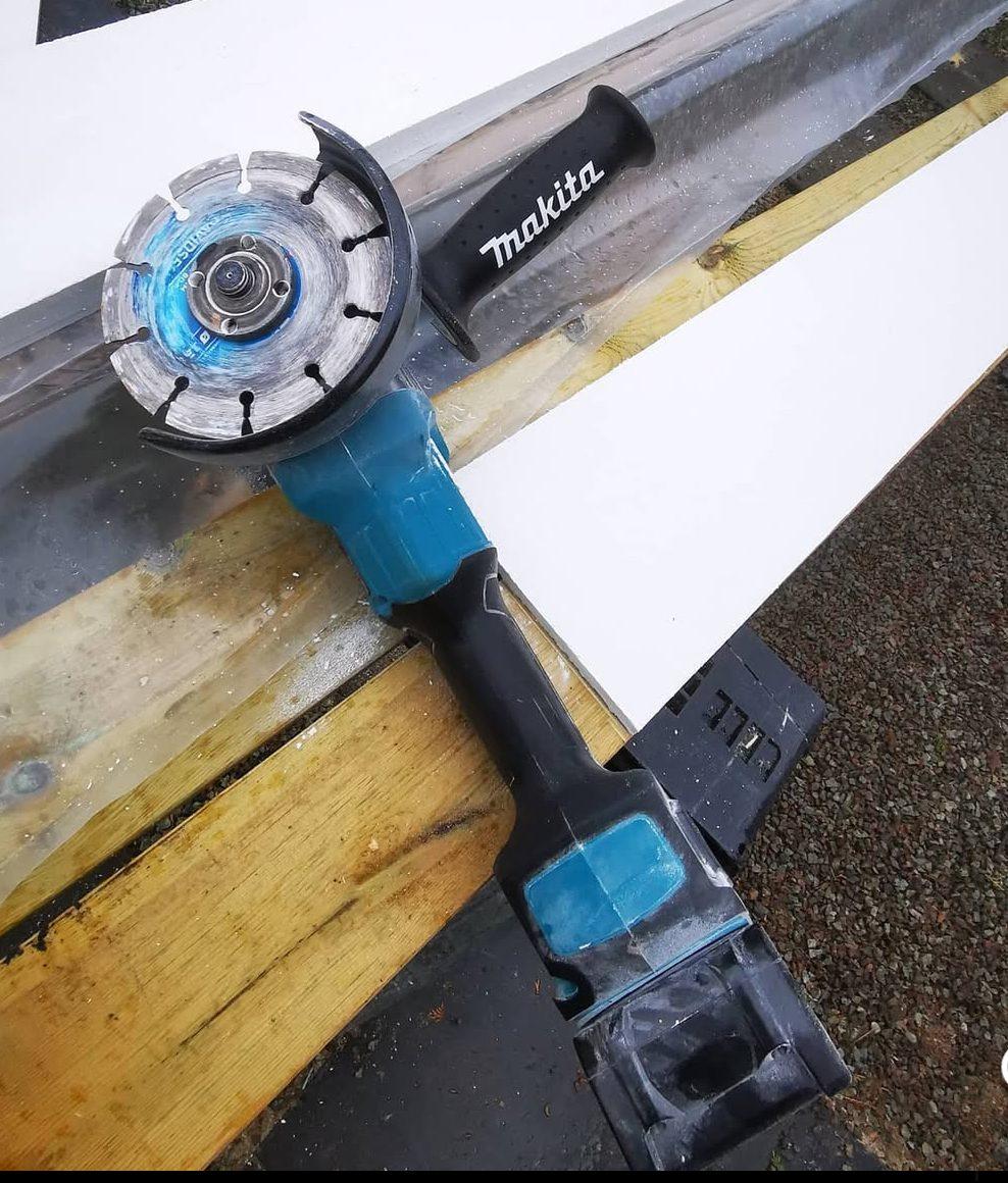 Makita vinkelslip